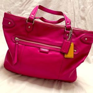 Coach pink bag